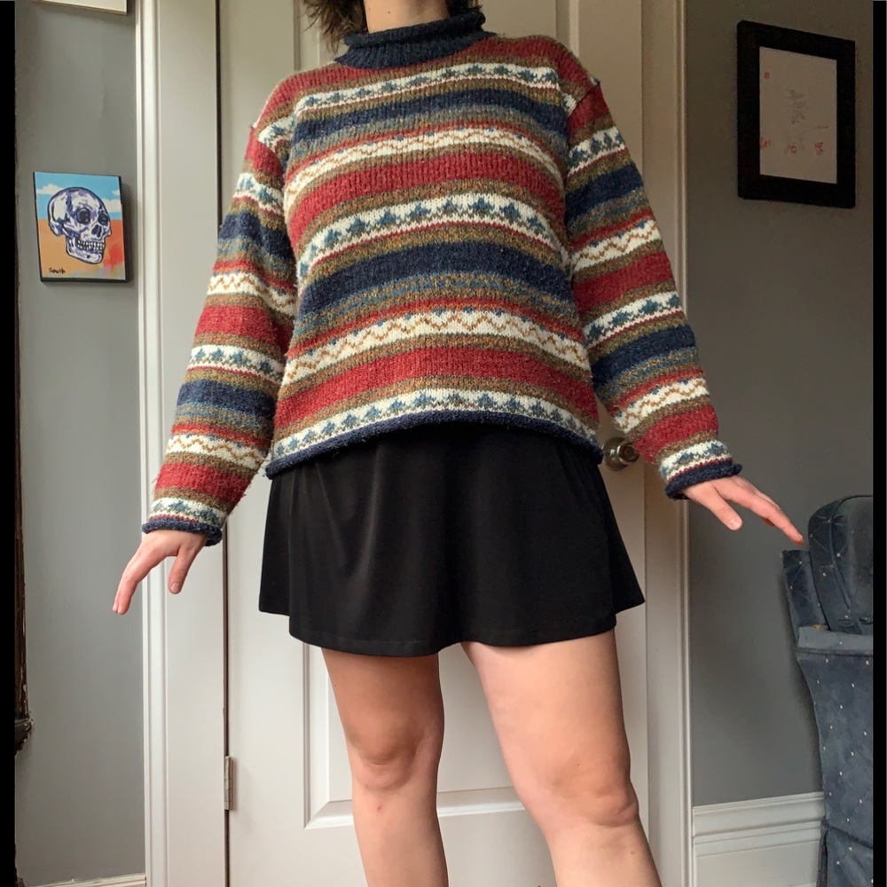 SALE // VINTAGE PATTERN FISHERMEN’S SWEATER